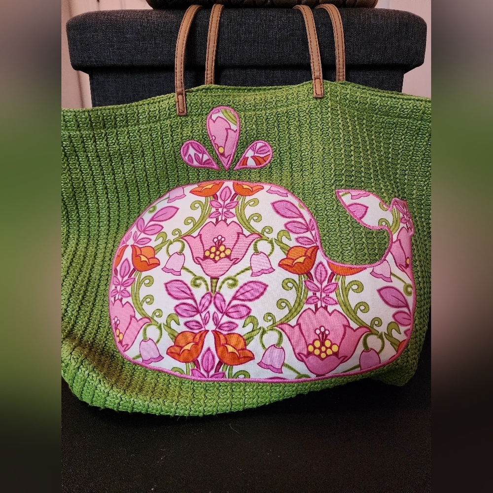 Preowned Vera Bradley Whale‎ tote bag